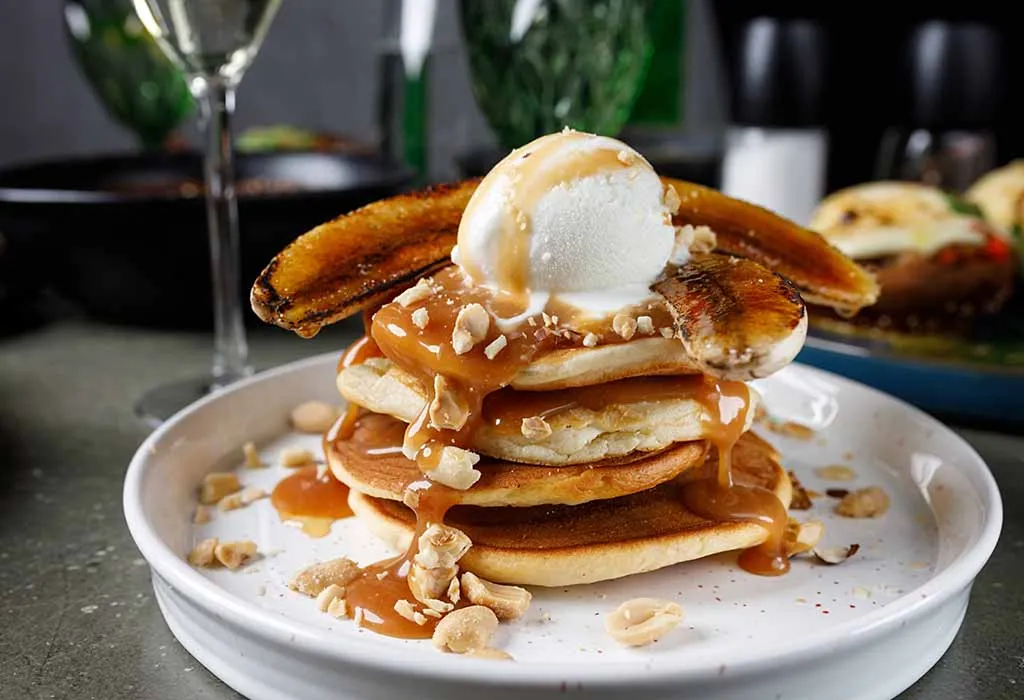 Banana Split Pancakes