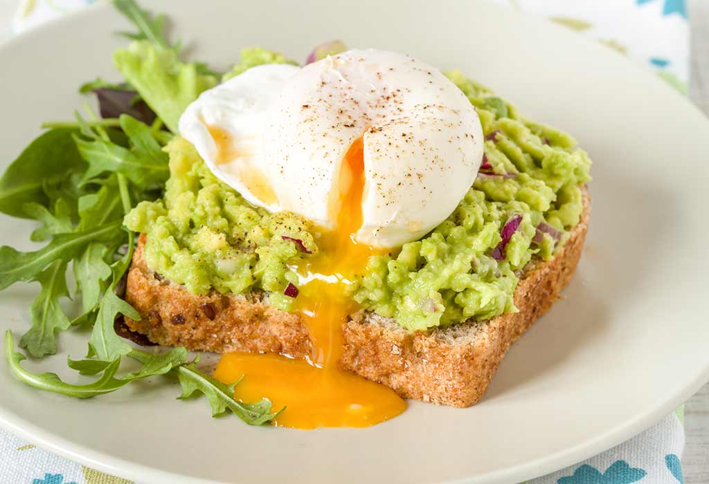 Avocado Toast With Poached Egg