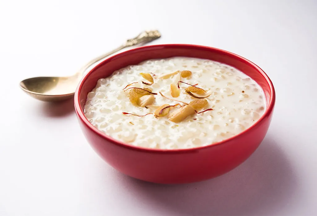 Sabudana Kheer Sabudana Kheer