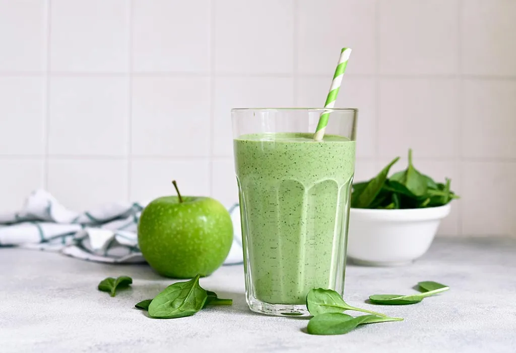 Spinach Apple Puree