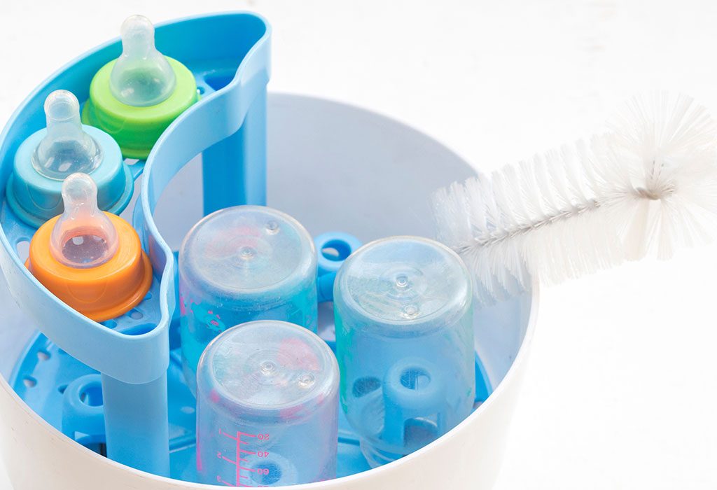 STERILIZE BOTTLES