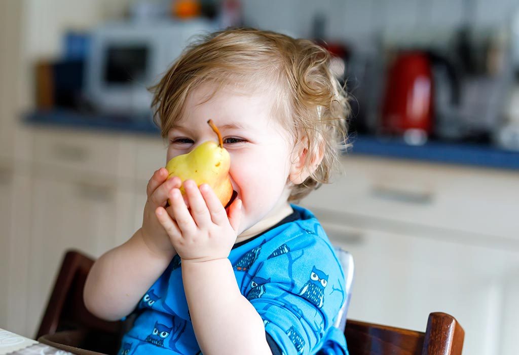 Pear for Baby- Health Benefits, Nutritional Value & Recipes