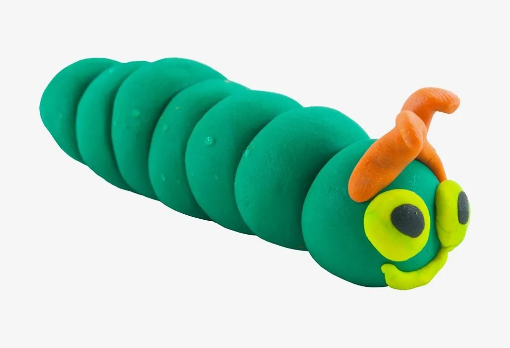 Clay caterpillar