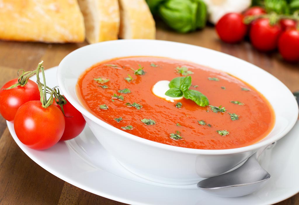 लहान मुलांसाठी टोमॅटो सूप कसे करायचे?