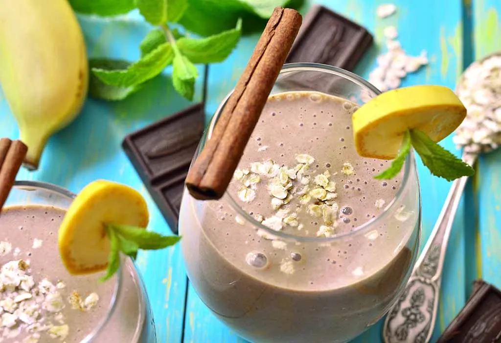 Chocolate Oatmeal Smoothie
