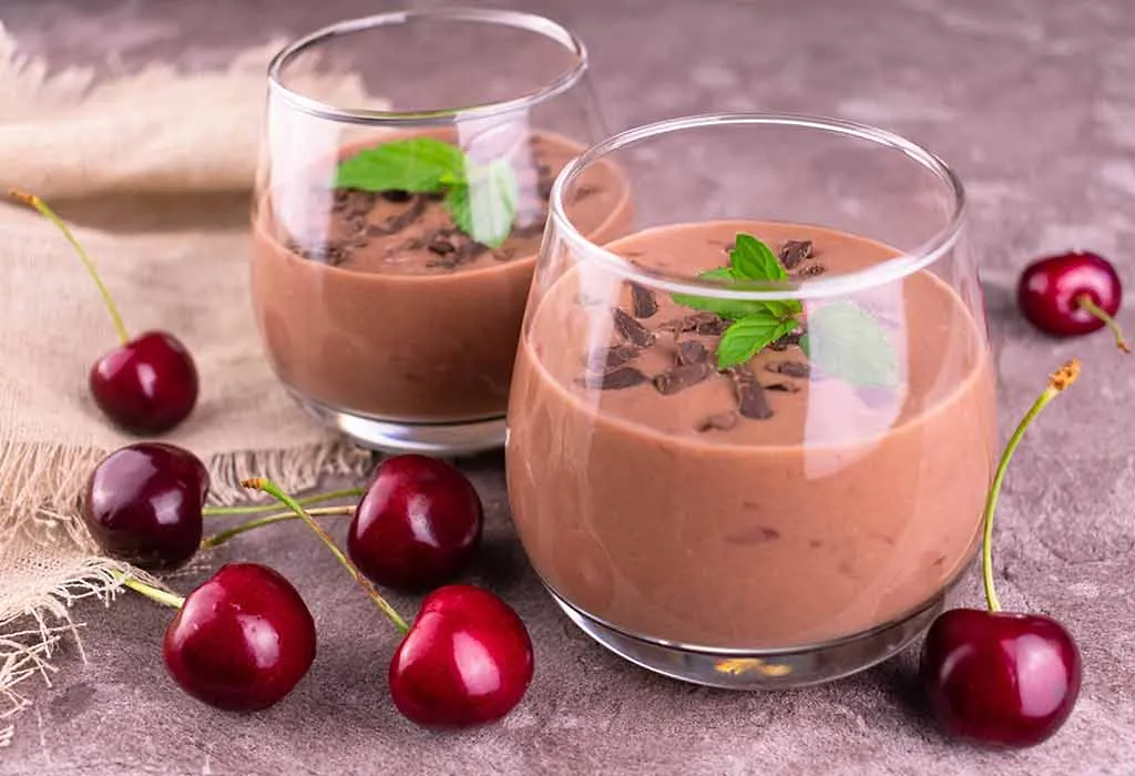 Chocolate Cherry Smoothie