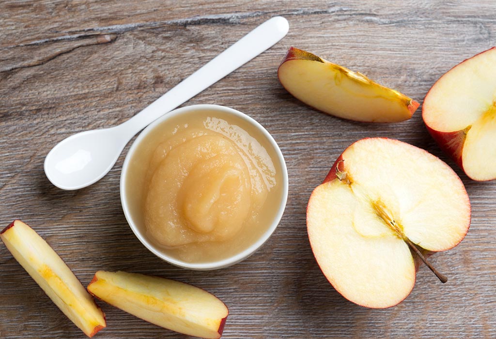 Apple Puree For Babies Recipes And Precautionary Measures