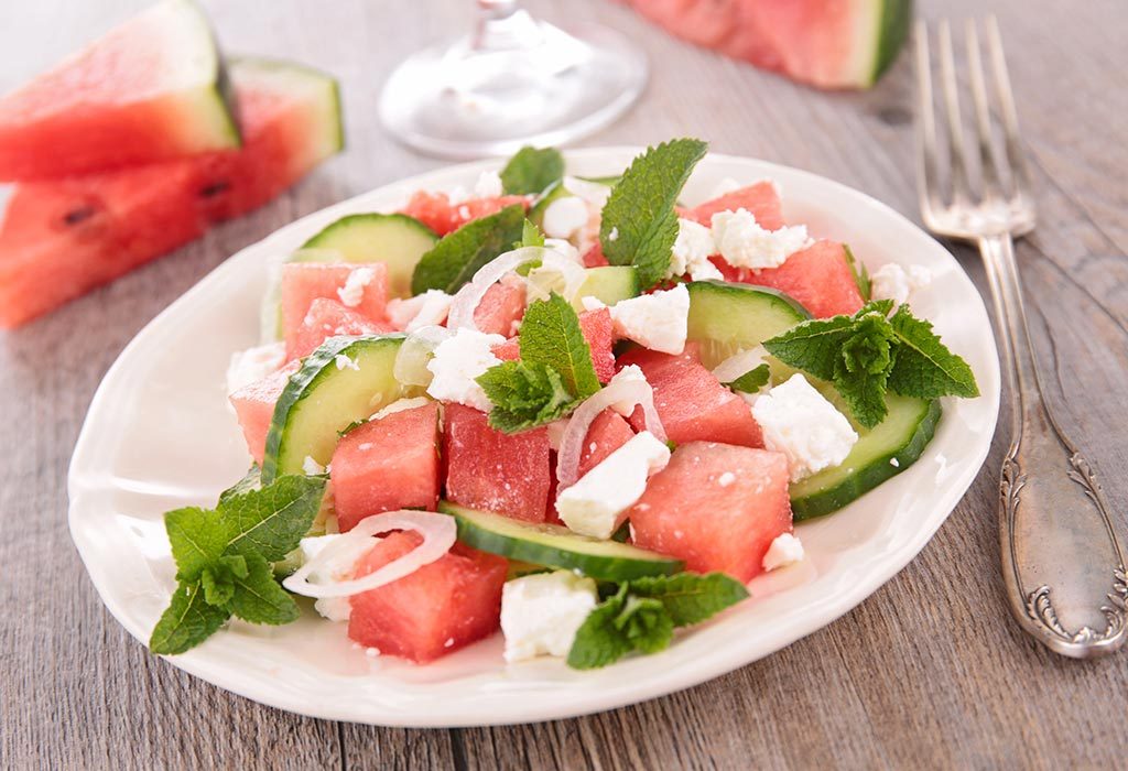 Watermelon salad