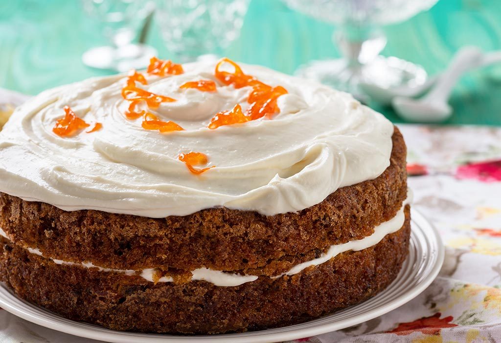 Moist carrot cake