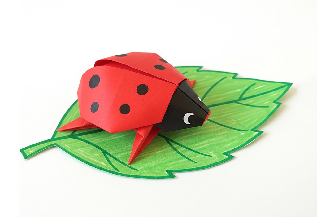 Lady Bug Origami