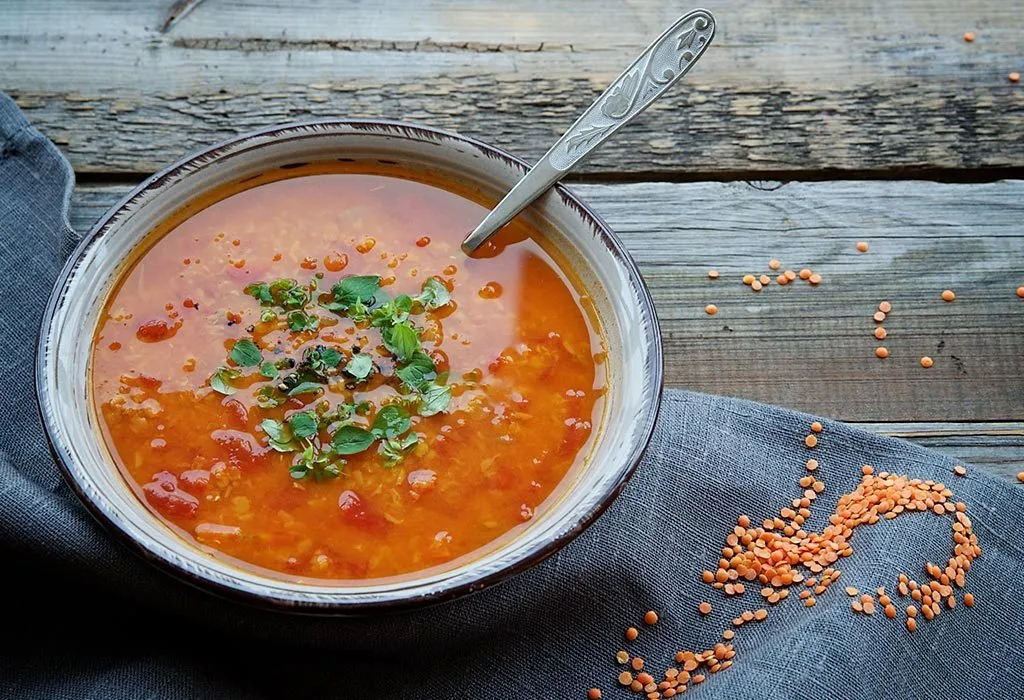 Lentil soup