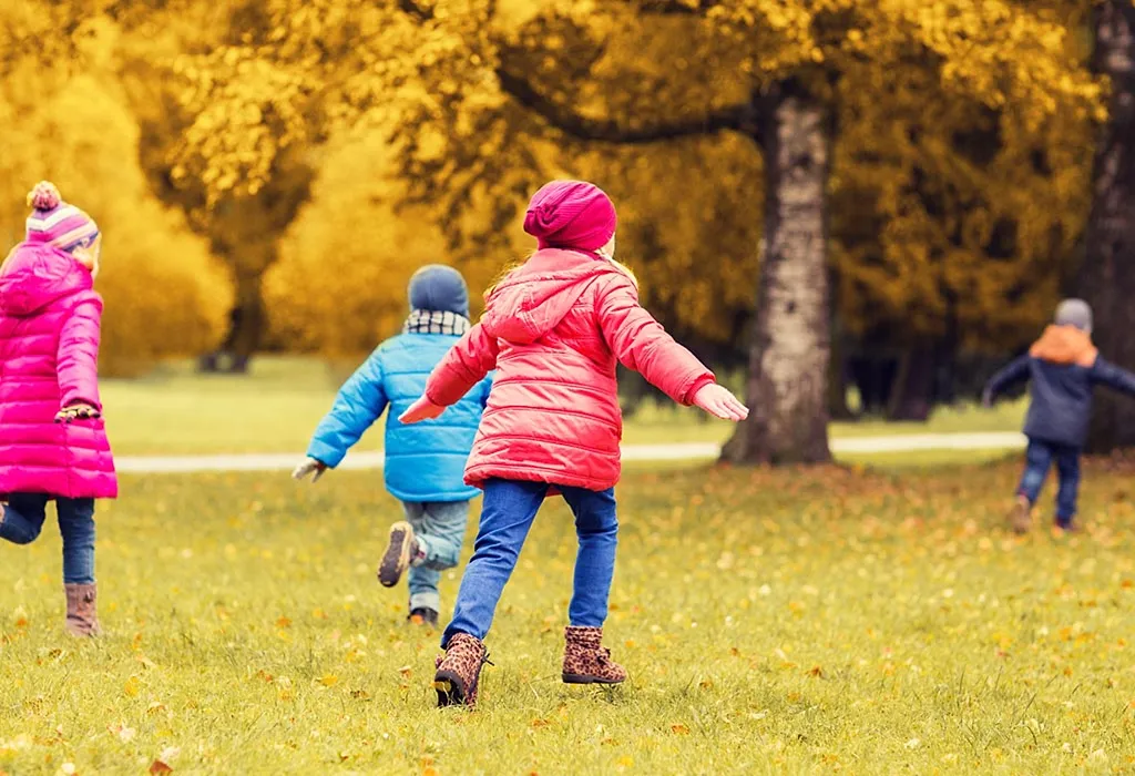 Kids playing where to run next