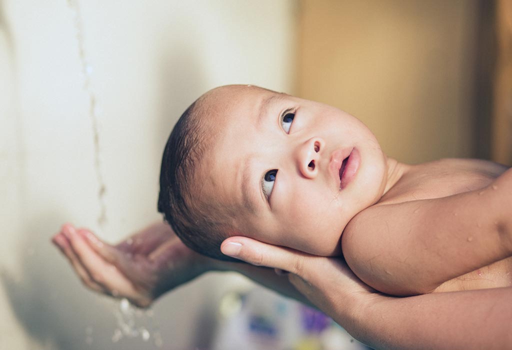 how soon can you bathe a baby
