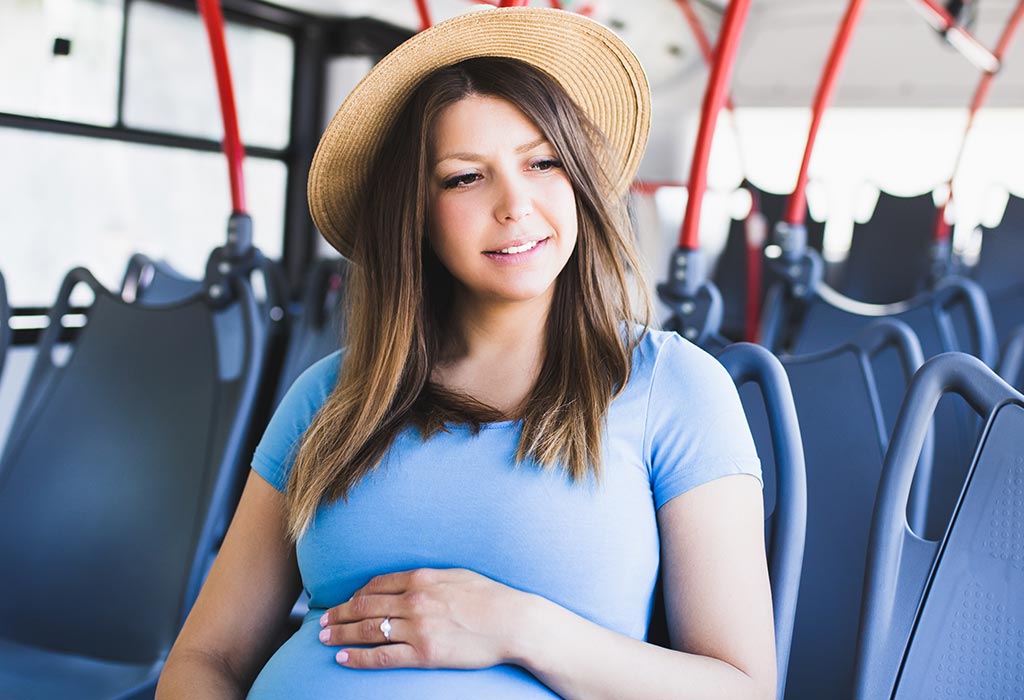 safe travelling during pregnancy by bus