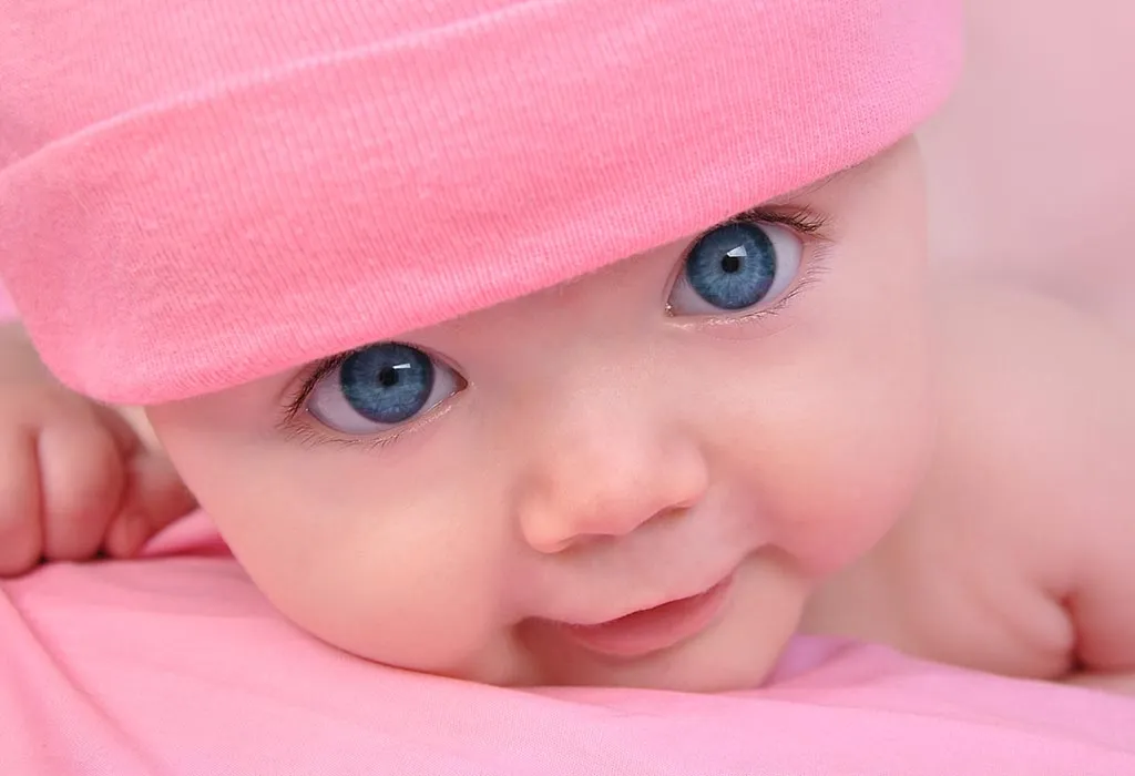 Newborn eye clearance color