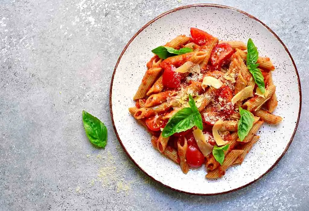 Tomato and Cheese Pasta