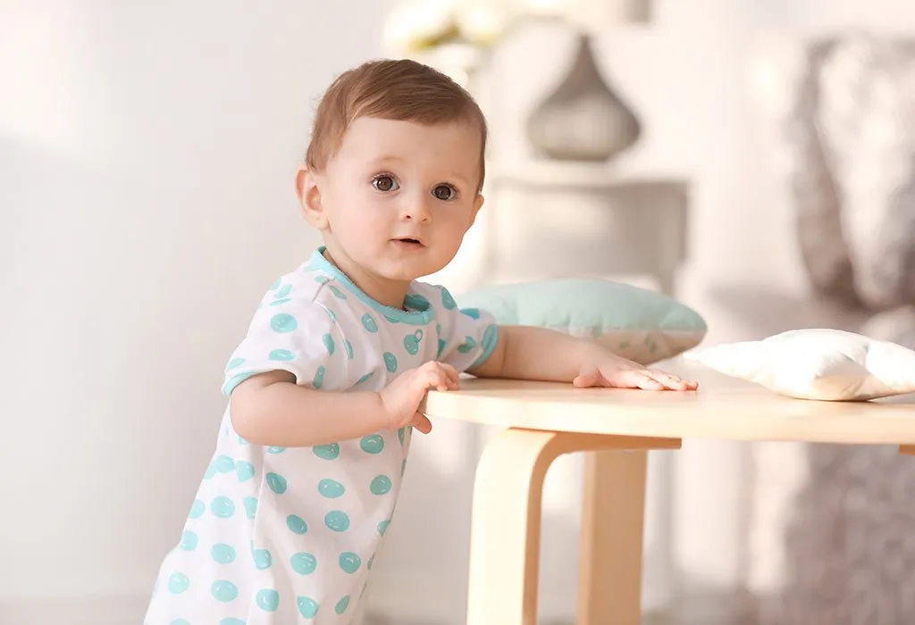 Baby Milestone – When Do Babies Start Standing?