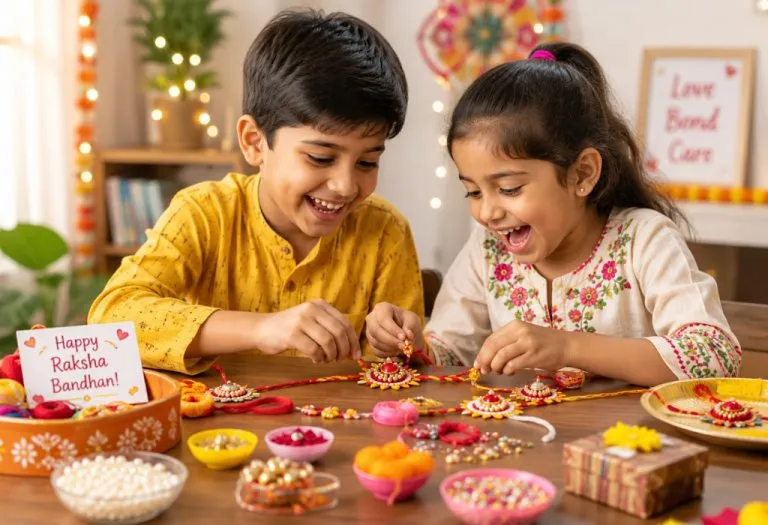 30 Creative Rakhi Making Ideas for Kids