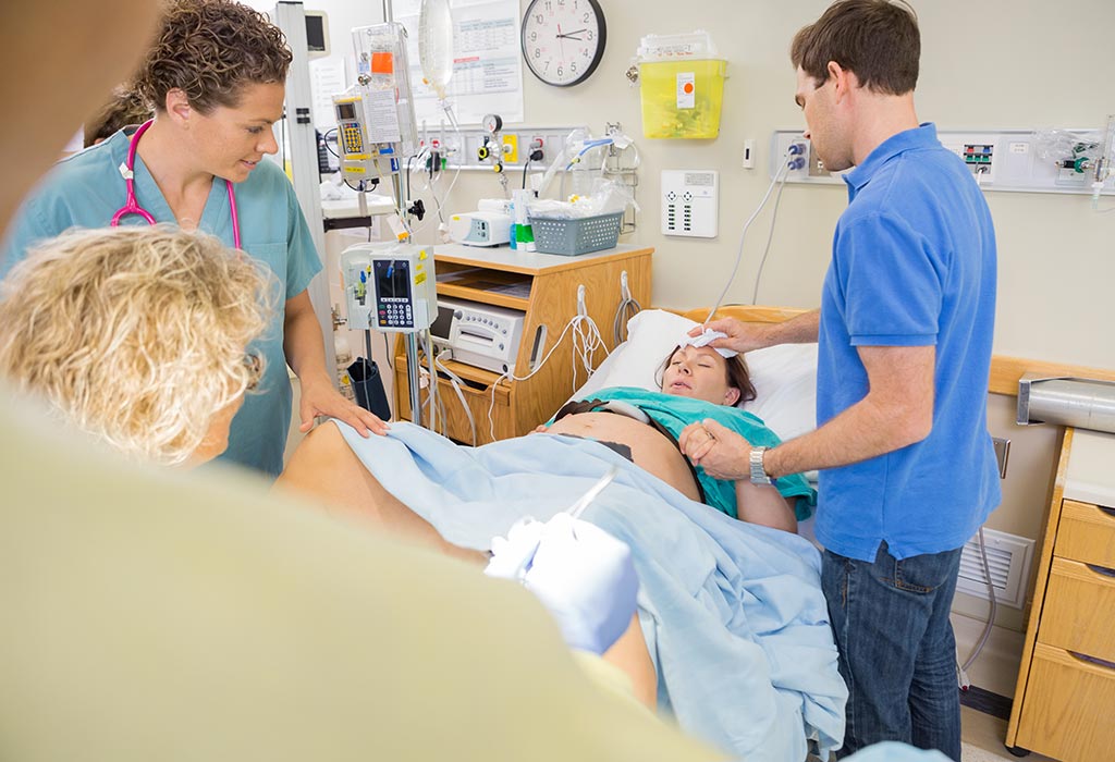 Pooping during labor