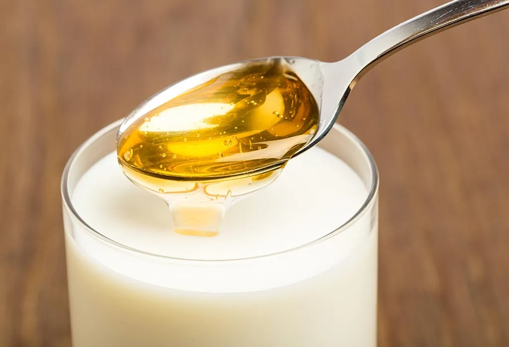Honey in milk