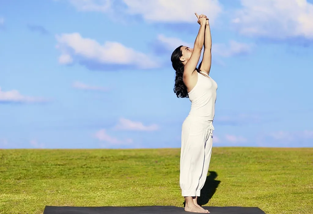 The Palm Tree Pose The Palm Tree Pose