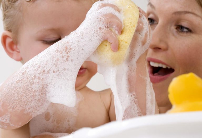 Homemade Soap, Shampoo and Body Wash for Baby