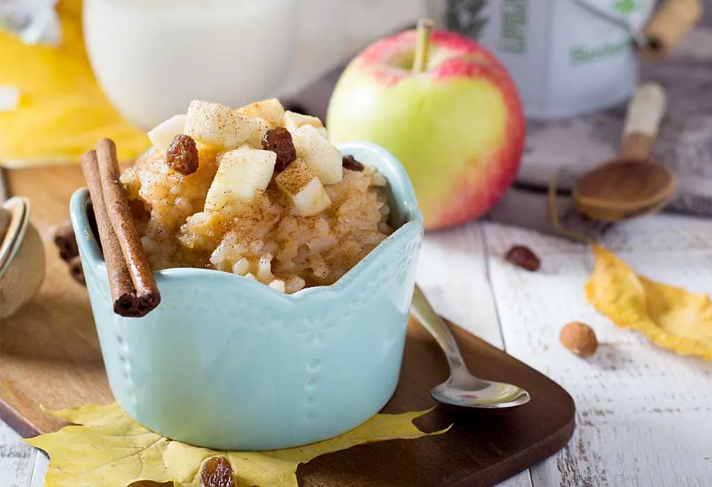 Brown Rice and Fruit Pudding
