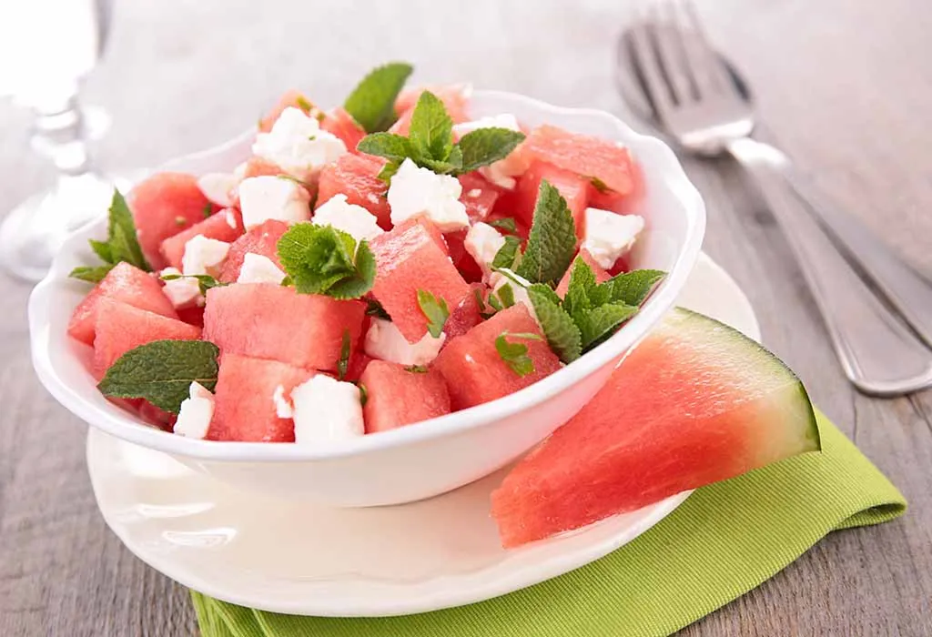 Watermelon Mint Salad