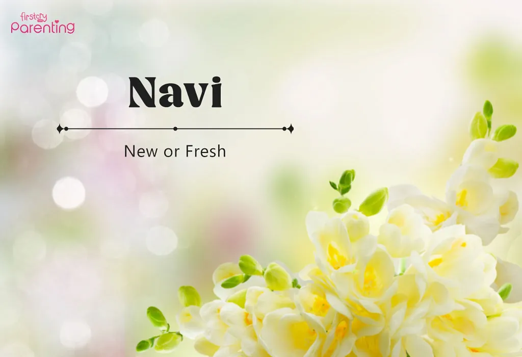Navi - Indian Girl Names