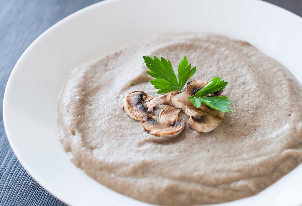 Mushroom puree