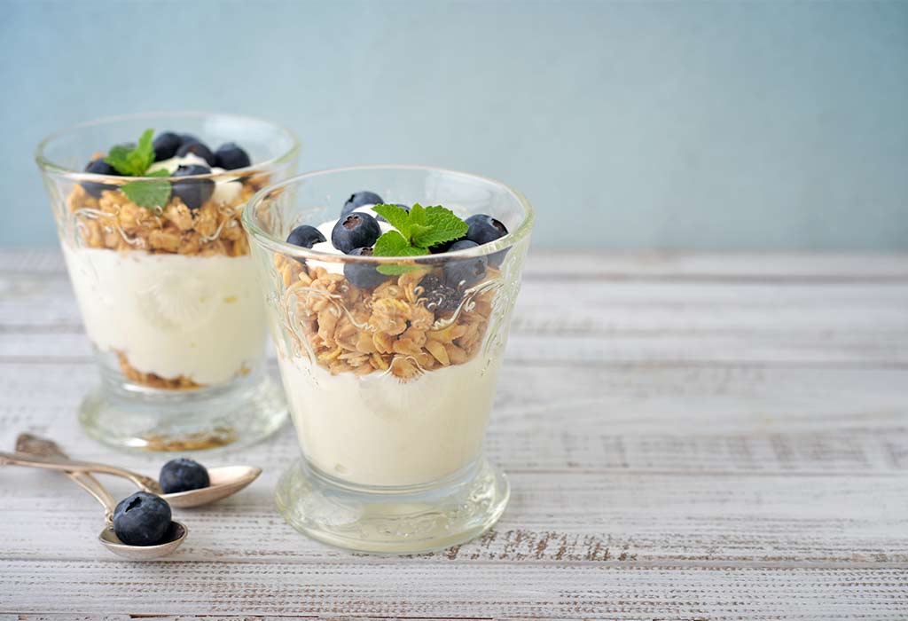 Blueberry Yogurt Parfait