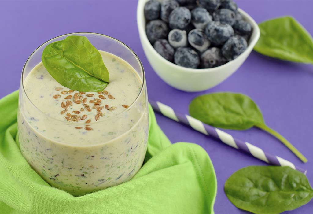 Blueberry Spinach Smoothie
