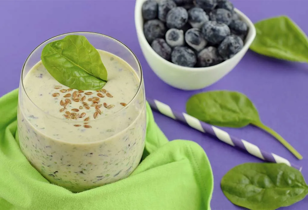 Blueberry Spinach Smoothie