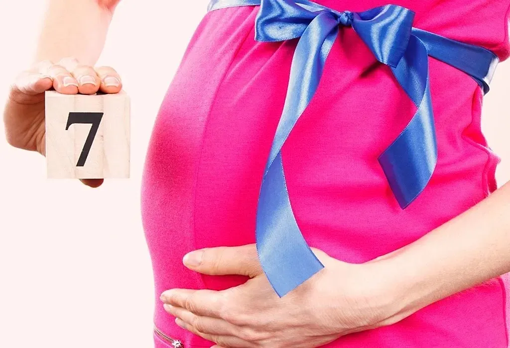 7 Months Pregnant: Symptoms, Baby Growth, Body Changes, and Care 7 Months Pregnant: Symptoms, Baby Growth, Body Changes, and Care
