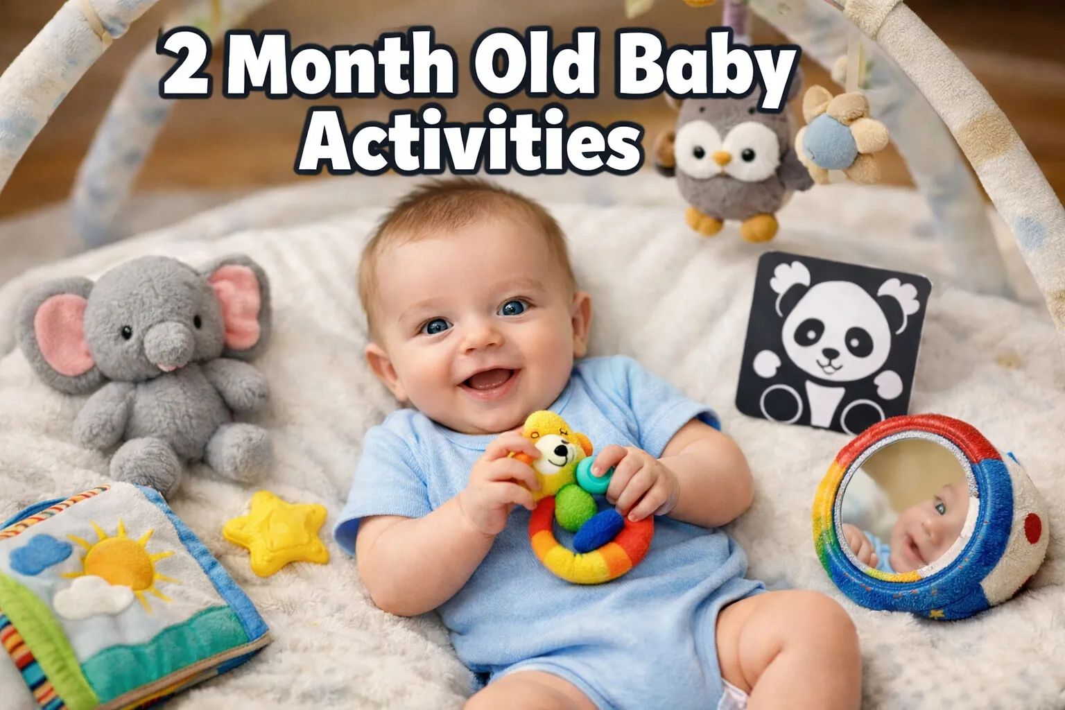 2-Month-Old Baby Activities: Things to Do for Healthy Growth & Development 2-Month-Old Baby Activities: Things to Do for Healthy Growth & Development