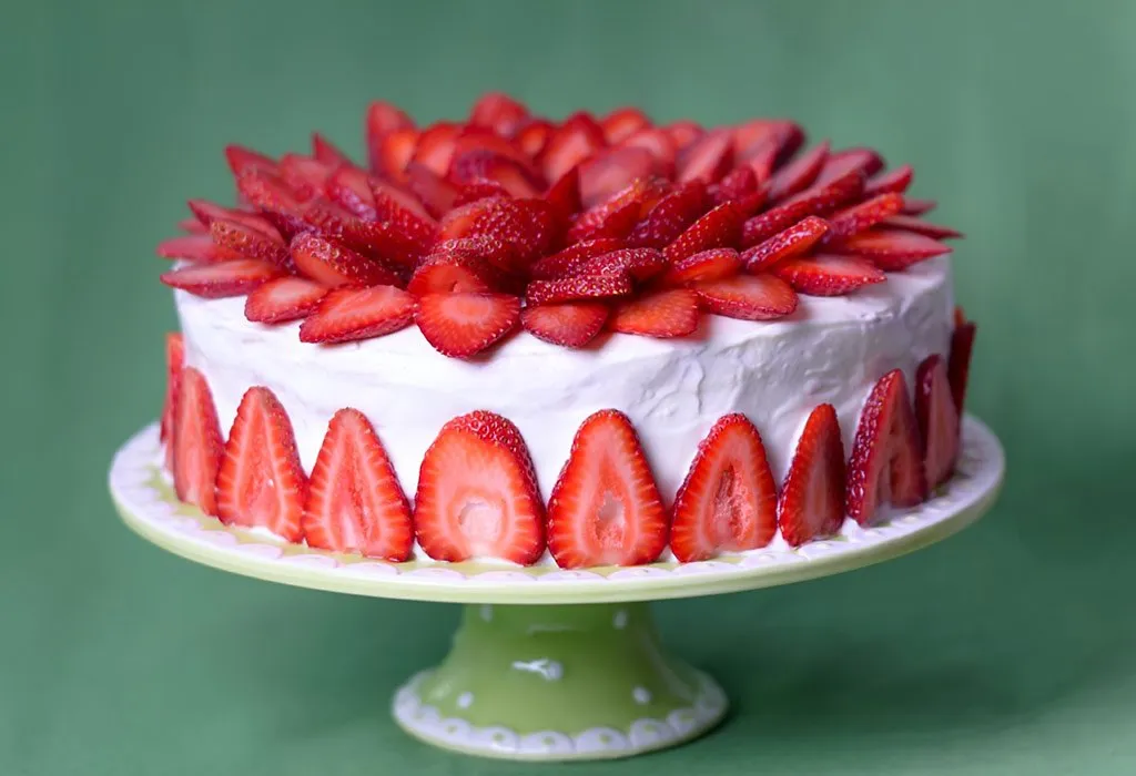 A Strawberry Cake