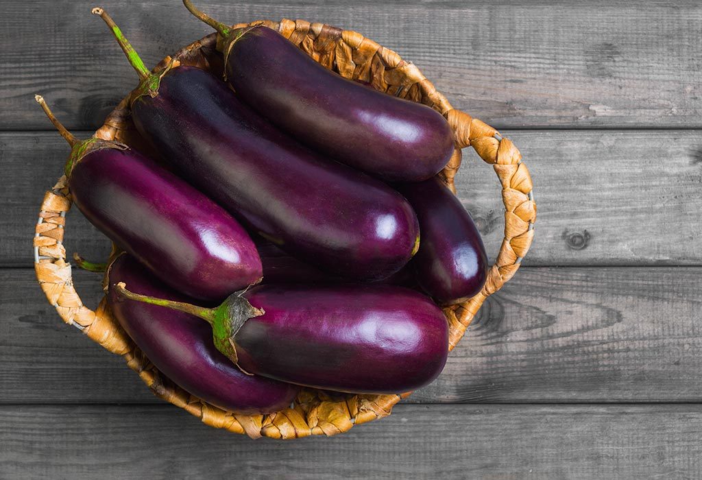 Eggplant Brinjal For Babies Nutritional Value Benefits Recipes