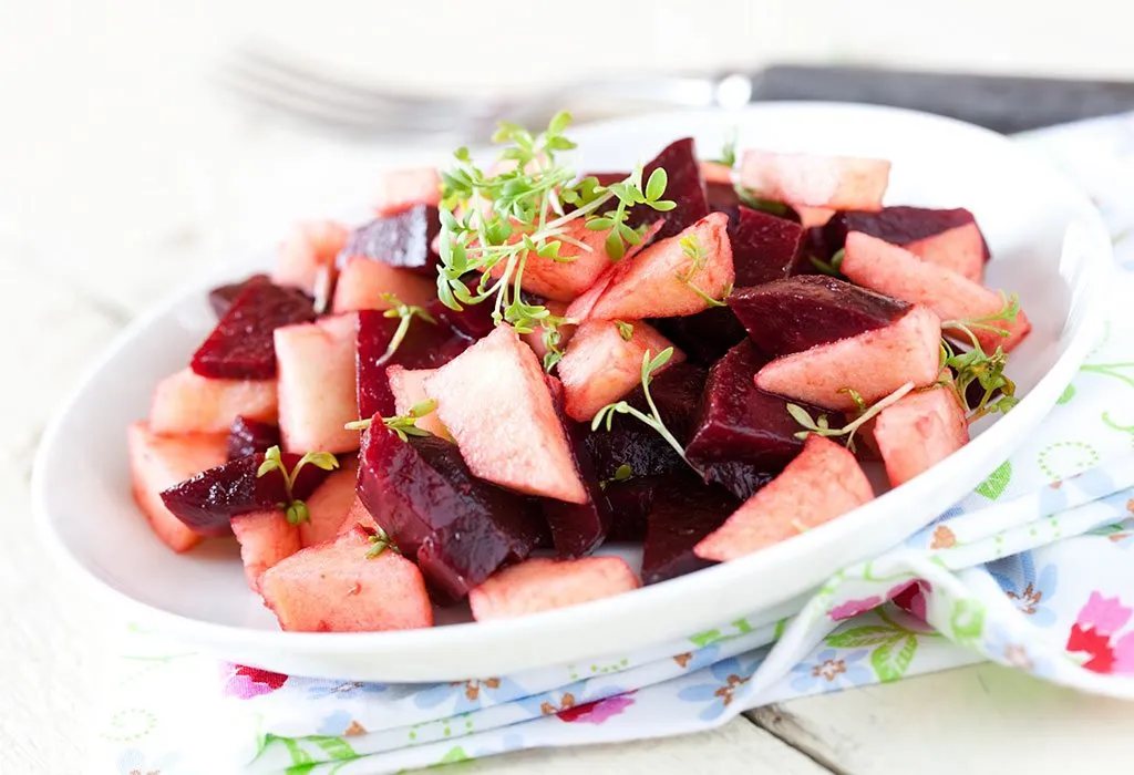 Apple and Roasted Beetroot Salad