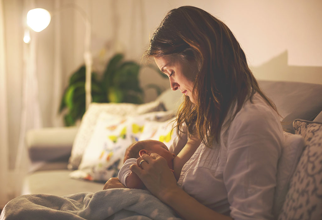 Baby choking while store breastfeeding