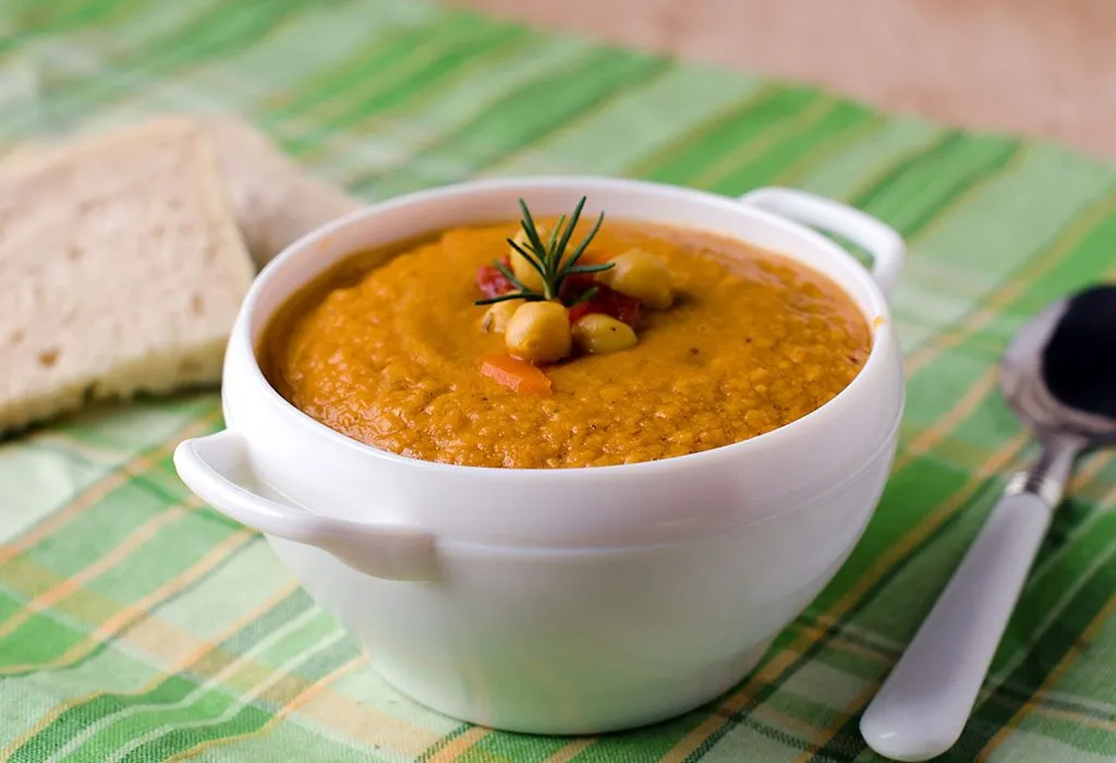 Chickpeas and Vegetables Puree Chickpeas and Vegetables Puree