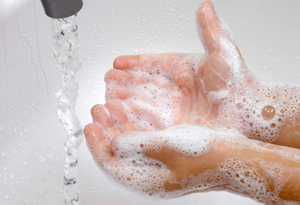 What is the correct way to wash your hands? 