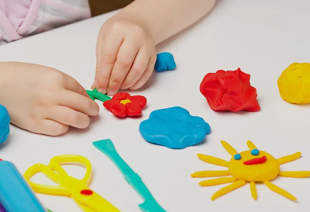 Playdough activities: children 3-6 years