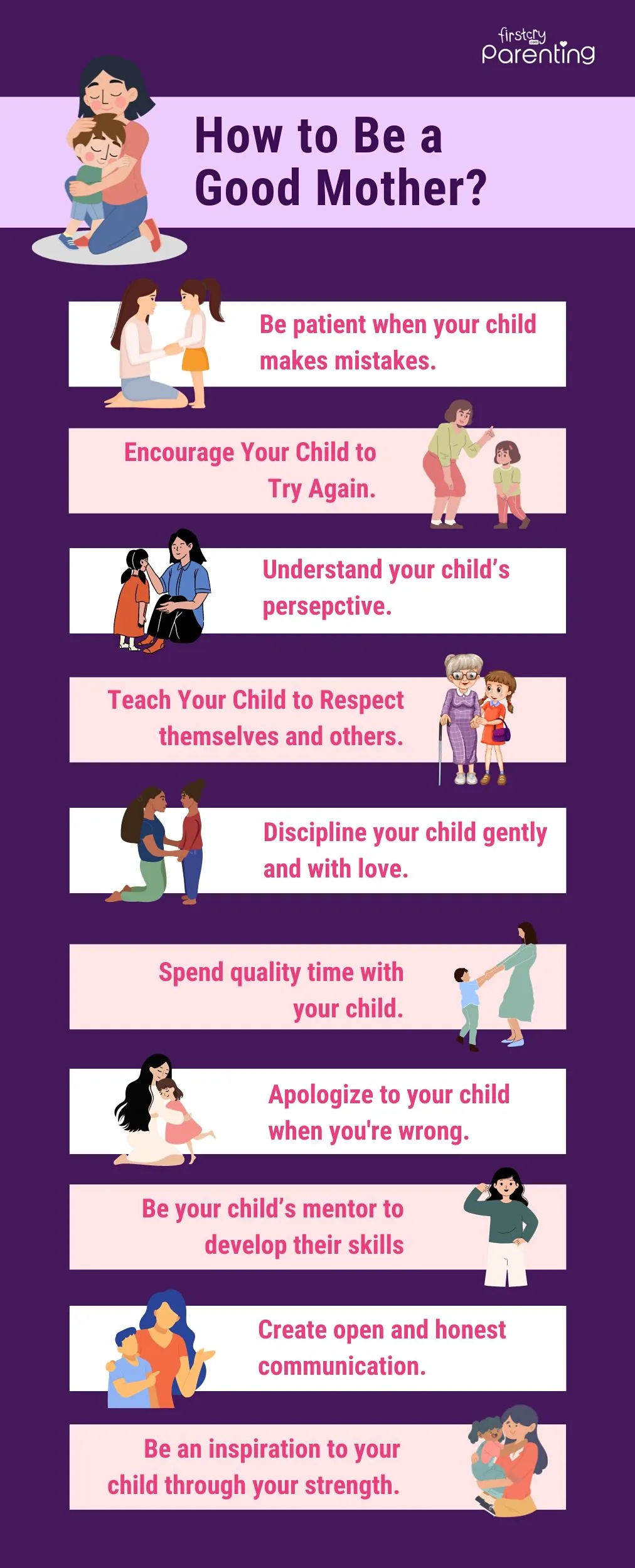 How to Be a Great Mother: 10 Things Great Moms Do Every Day