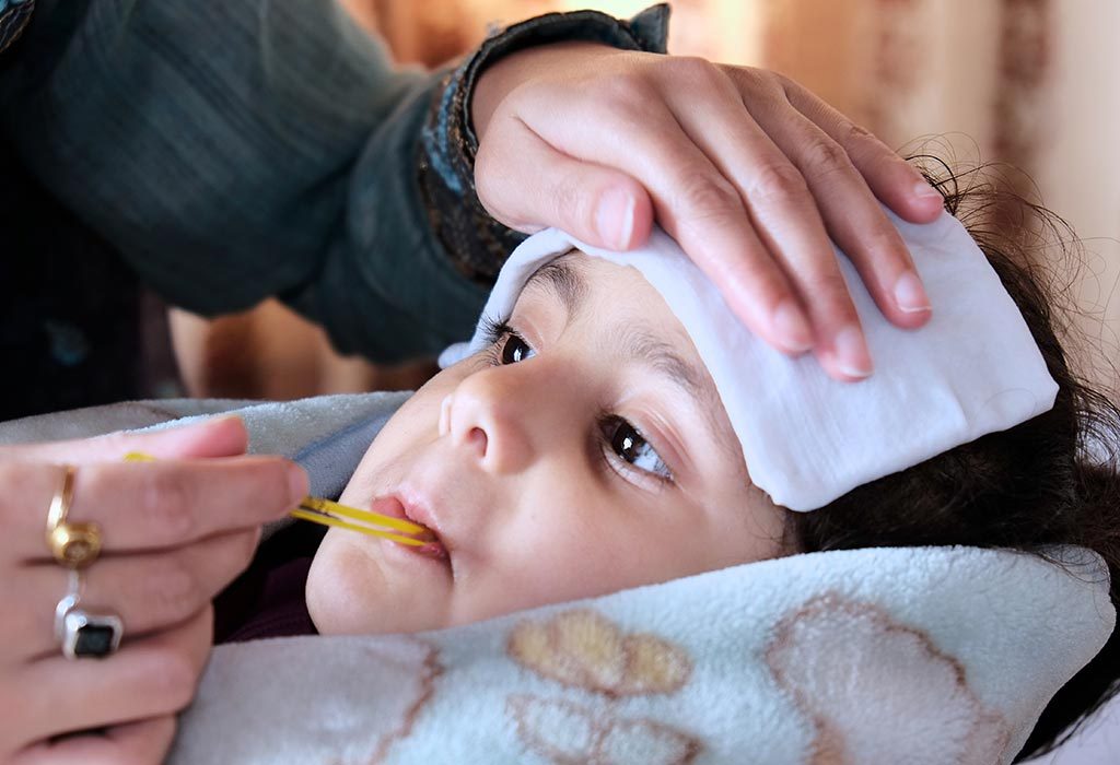 Child with fever