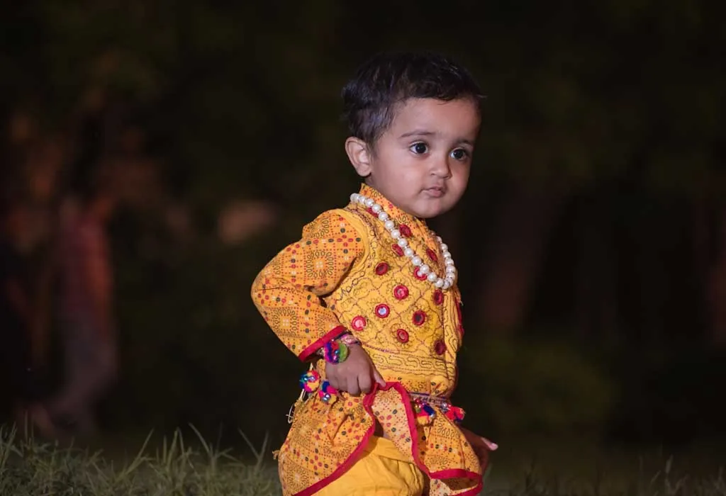 Krishna baby boy clearance dress