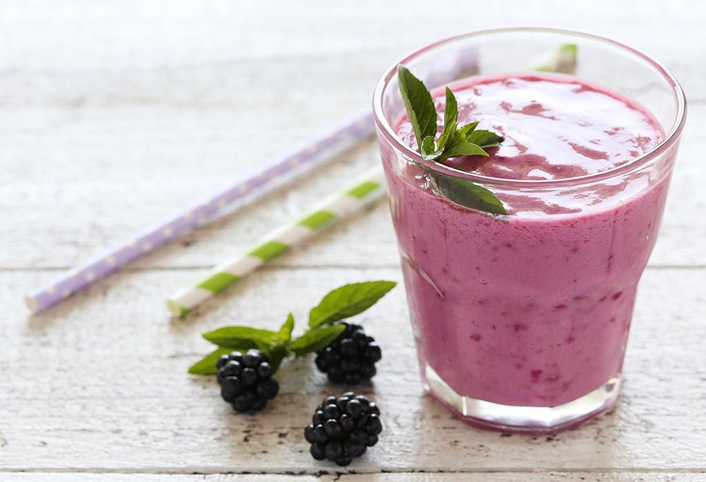 Blackberry smoothie