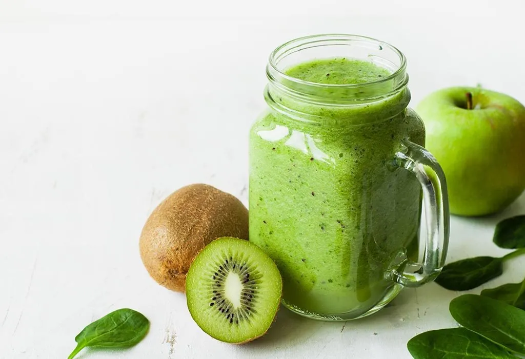 Kiwi Spinach Smoothie