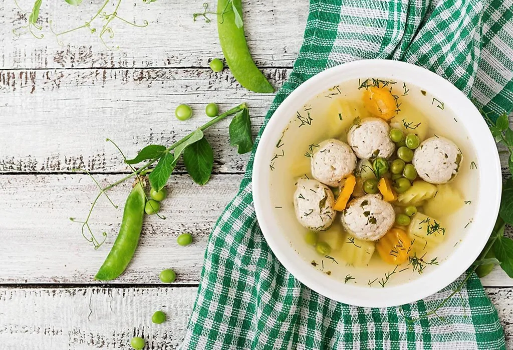 Chicken With Peas