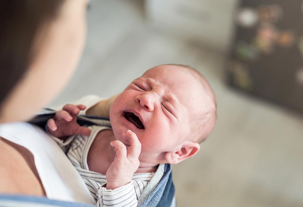 baby crying turns purple