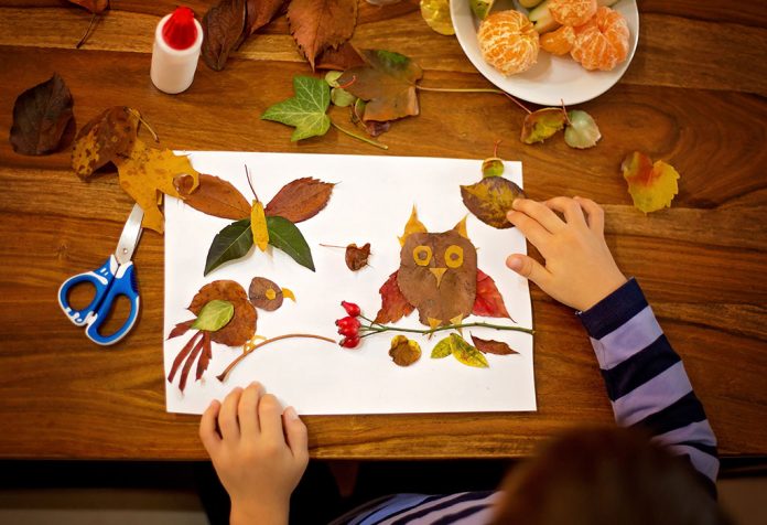 Leaf Art and Craft Ideas for Kids
